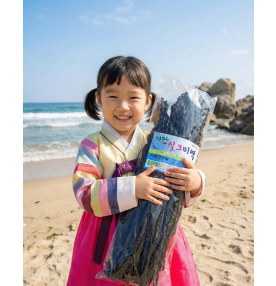 해풍 건조시킨 기장 실크미역 400g